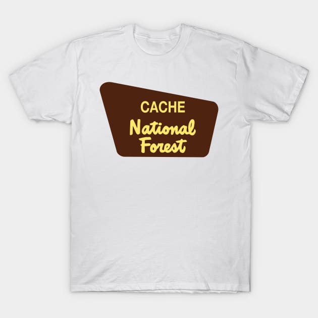 Cache National Forest T-Shirt by nylebuss